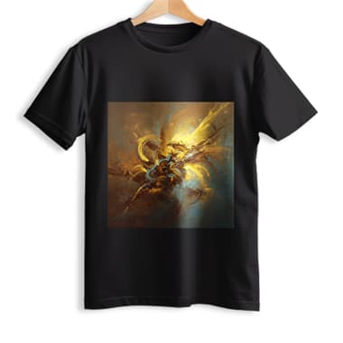 Black Blushstorm Aura T-Shirt